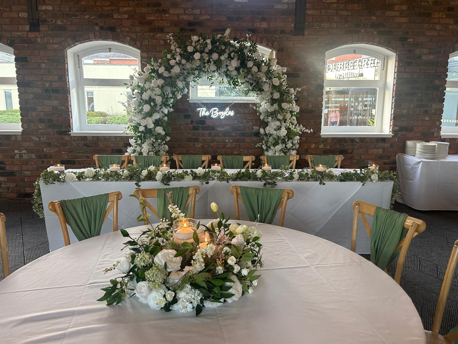 Wedding Stylist at Double Tree Chester