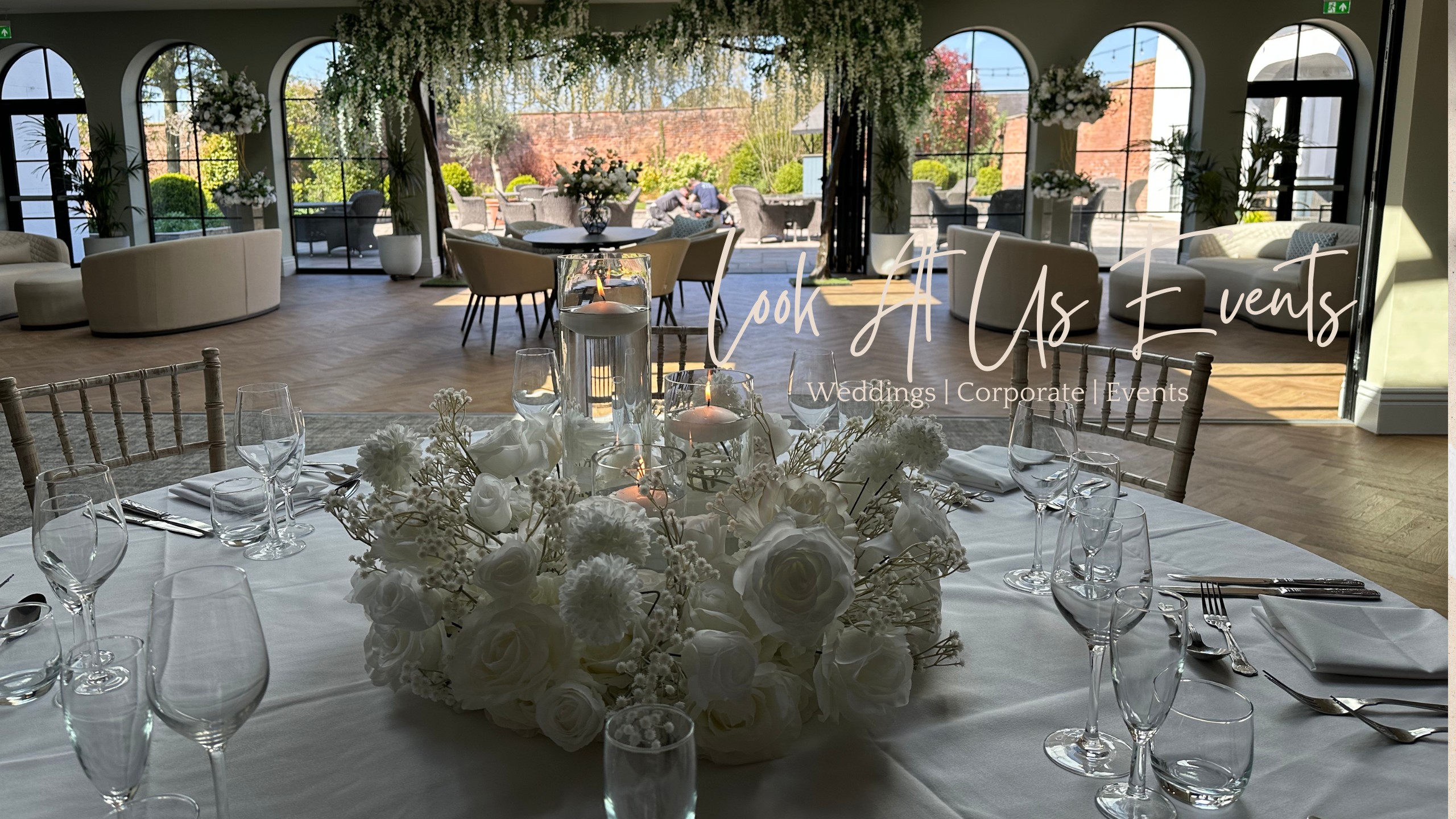 Venue Dressing at Rowton Hall Hotel, Chester