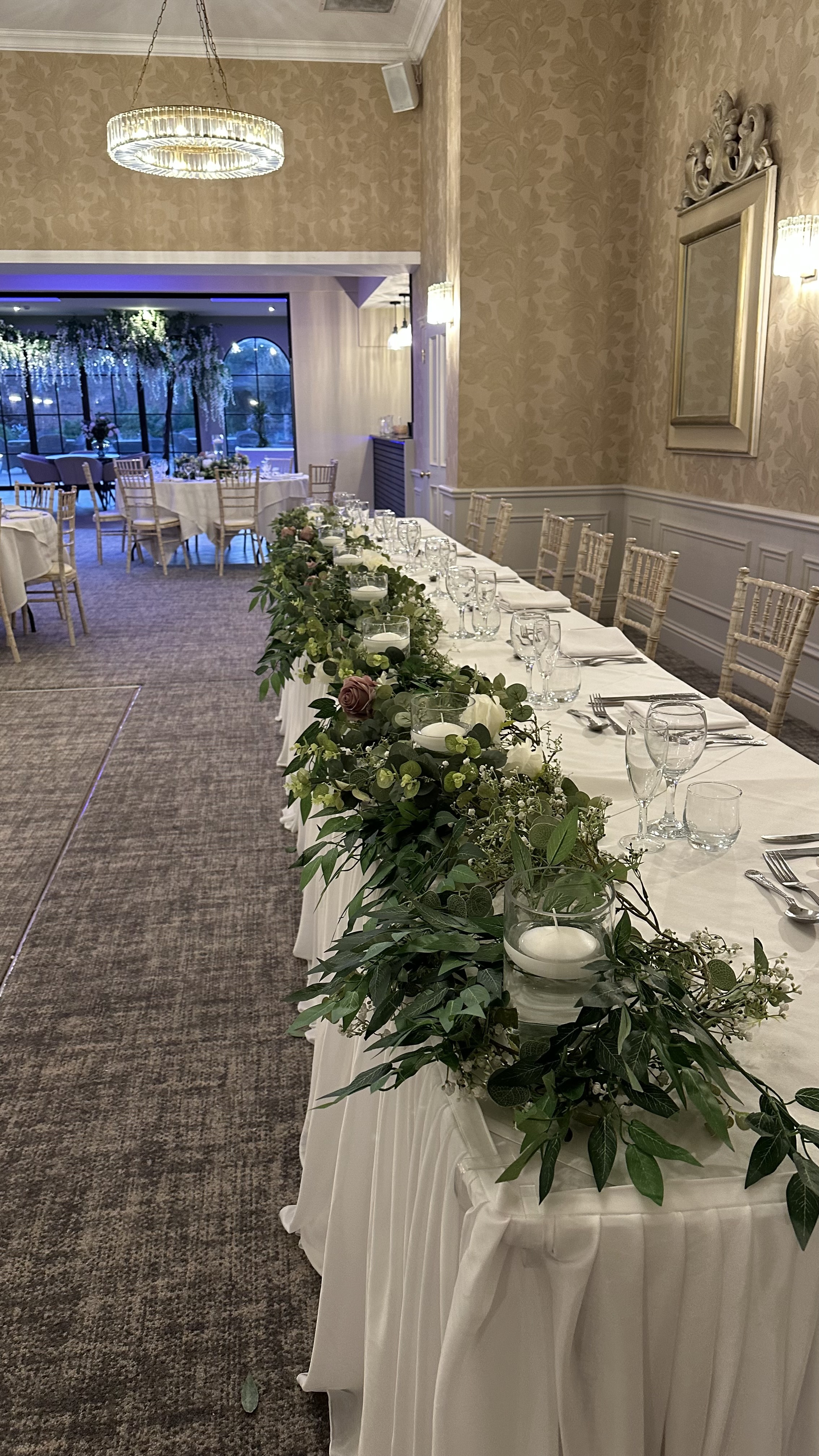 Top Table Wedding Decoration Hire Chester, Look At Us Events