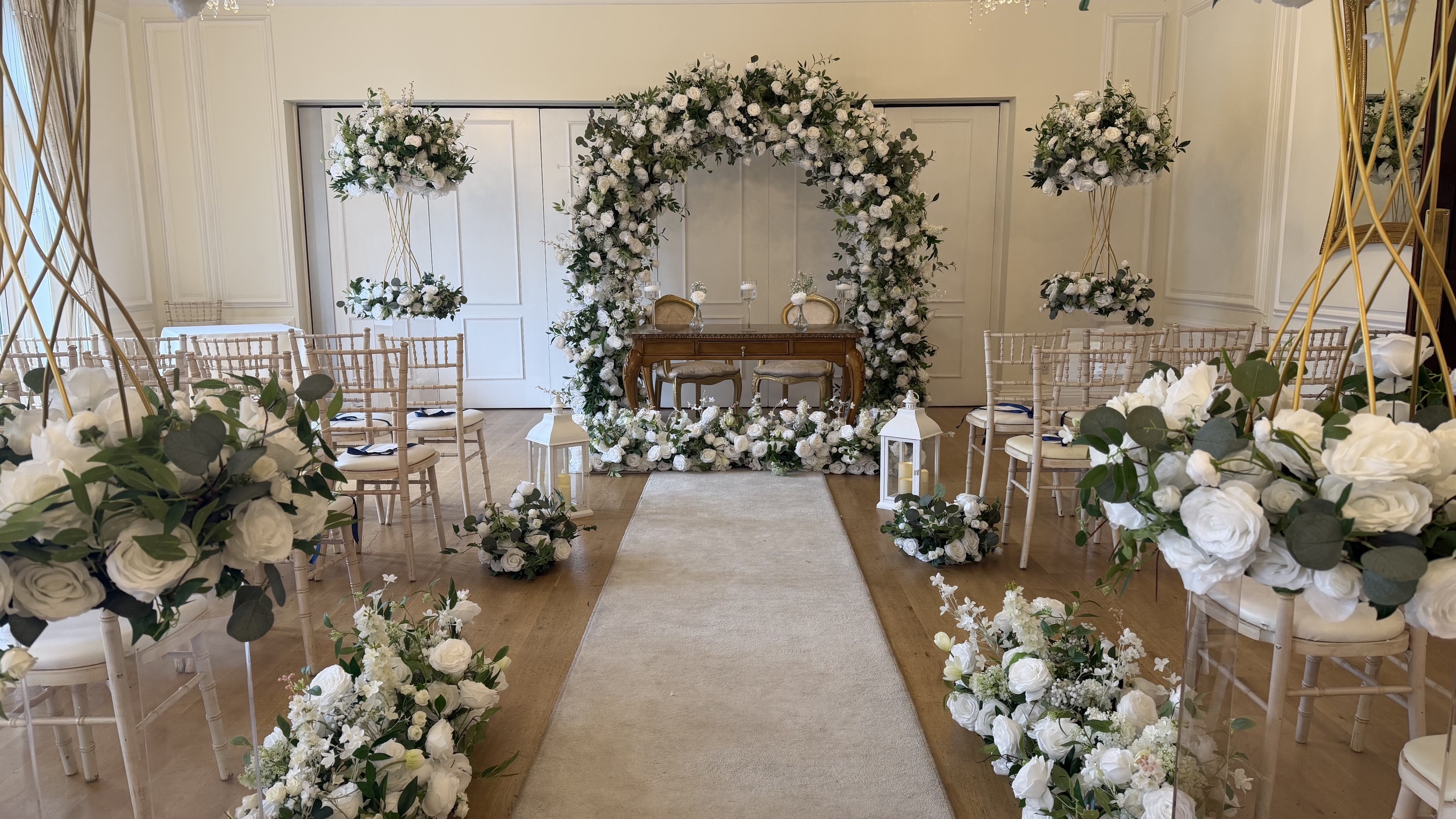 Wedding Venue Decoration at West Tower